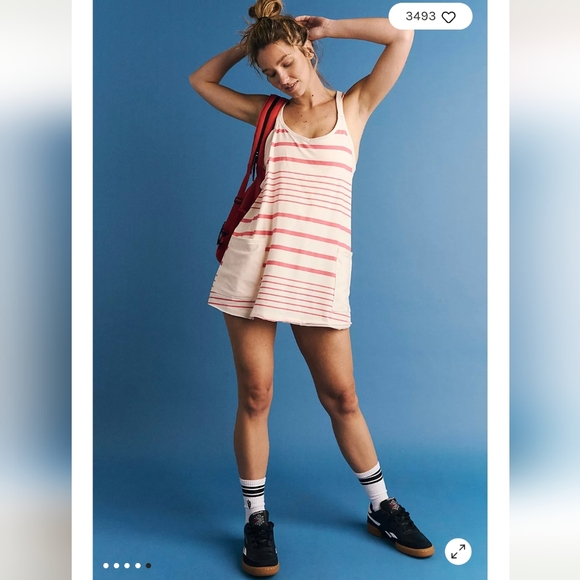 🌟 NWOT 🌟 Free People Printed Hot Shot Mini Dress - Picture 3 of 6